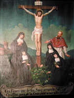 Franz von Sales und die ersten vier Schwestern der Heimsuchung
